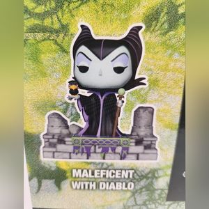 Funko Pop Deluxe Maleficent with Diablo #1206 Disney Villains Assemble